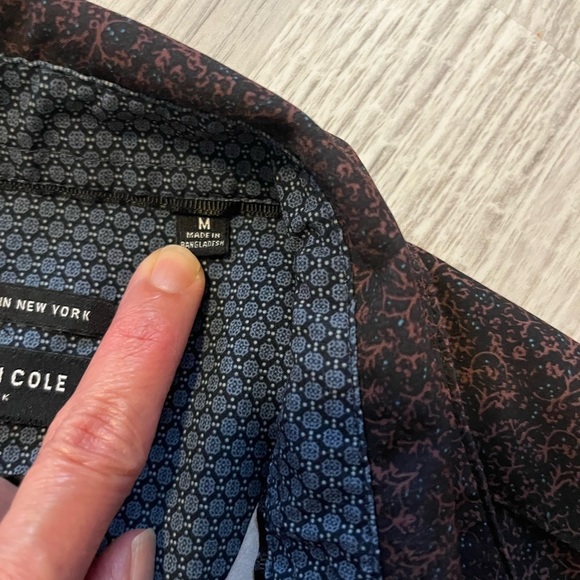 Kenneth Cole slim fit button down shirt M - Picture 9 of 9